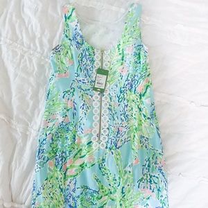 Size 4 NWT Lilly Pulitzer dress sky blue heaven